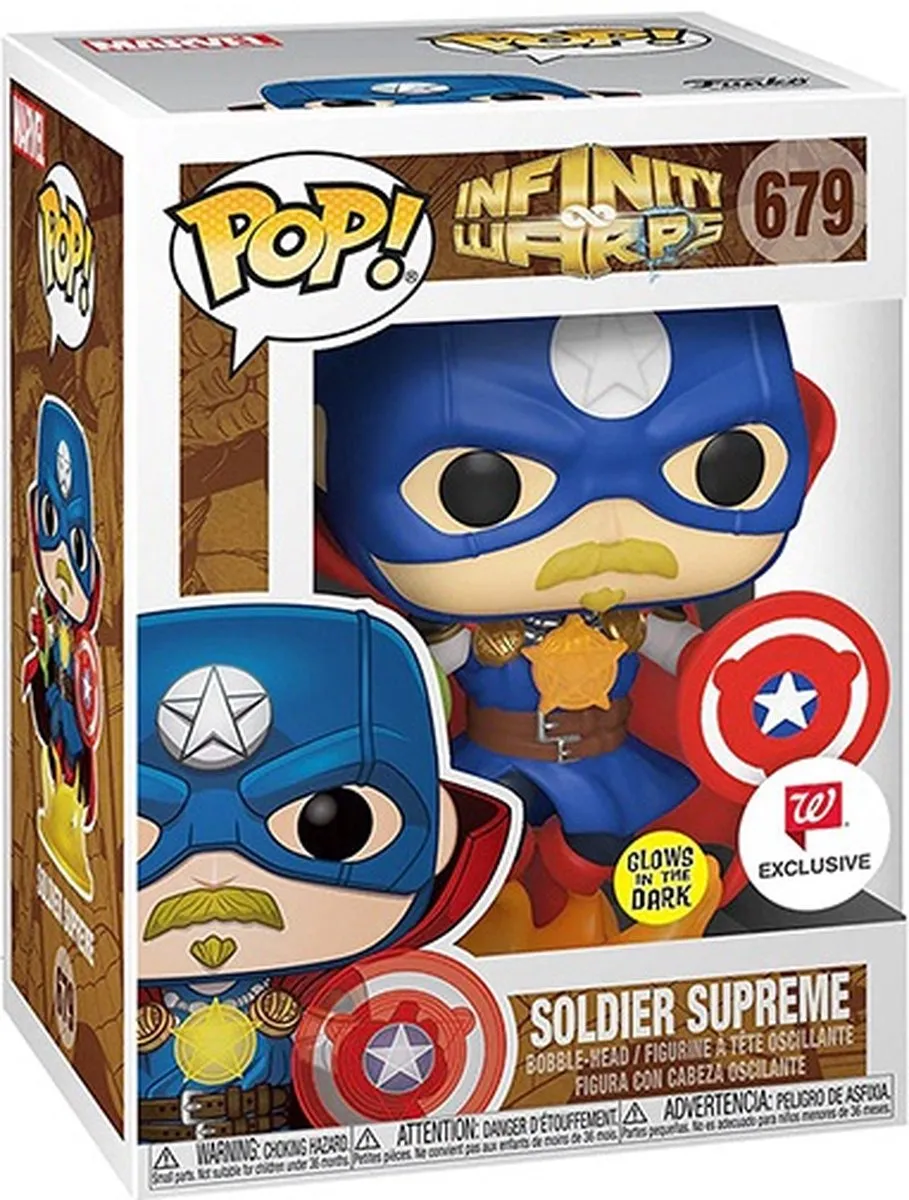 Funko Pop! Marvel Infinity Warps Soldier Supreme