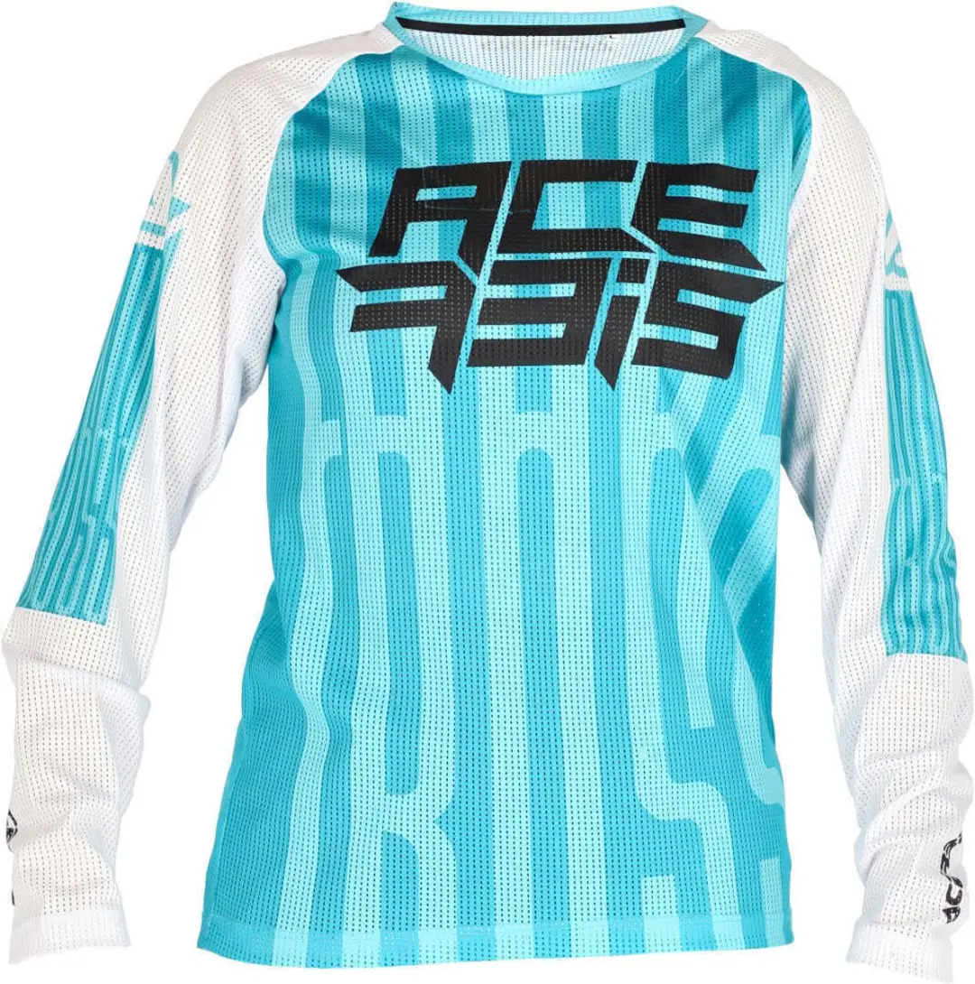 Acerbis MX J-Windy 5 Groen Wit Kids Cross Jersey