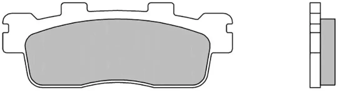 Brembo 07085xs Gesinterde Remblokken Transparant