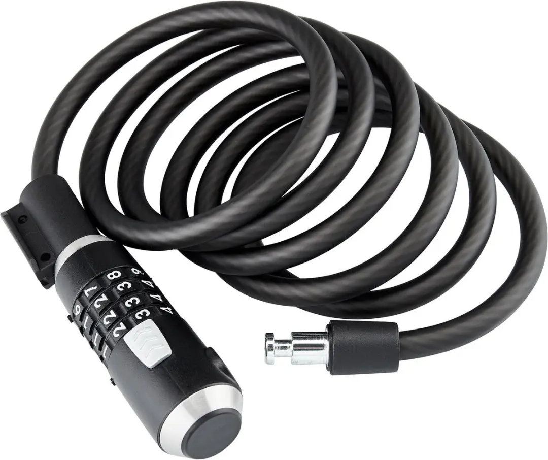 Kryptonite KryptoFlex 1018 CC Fiets Kabel 180cm - Cijferslot - Zwart