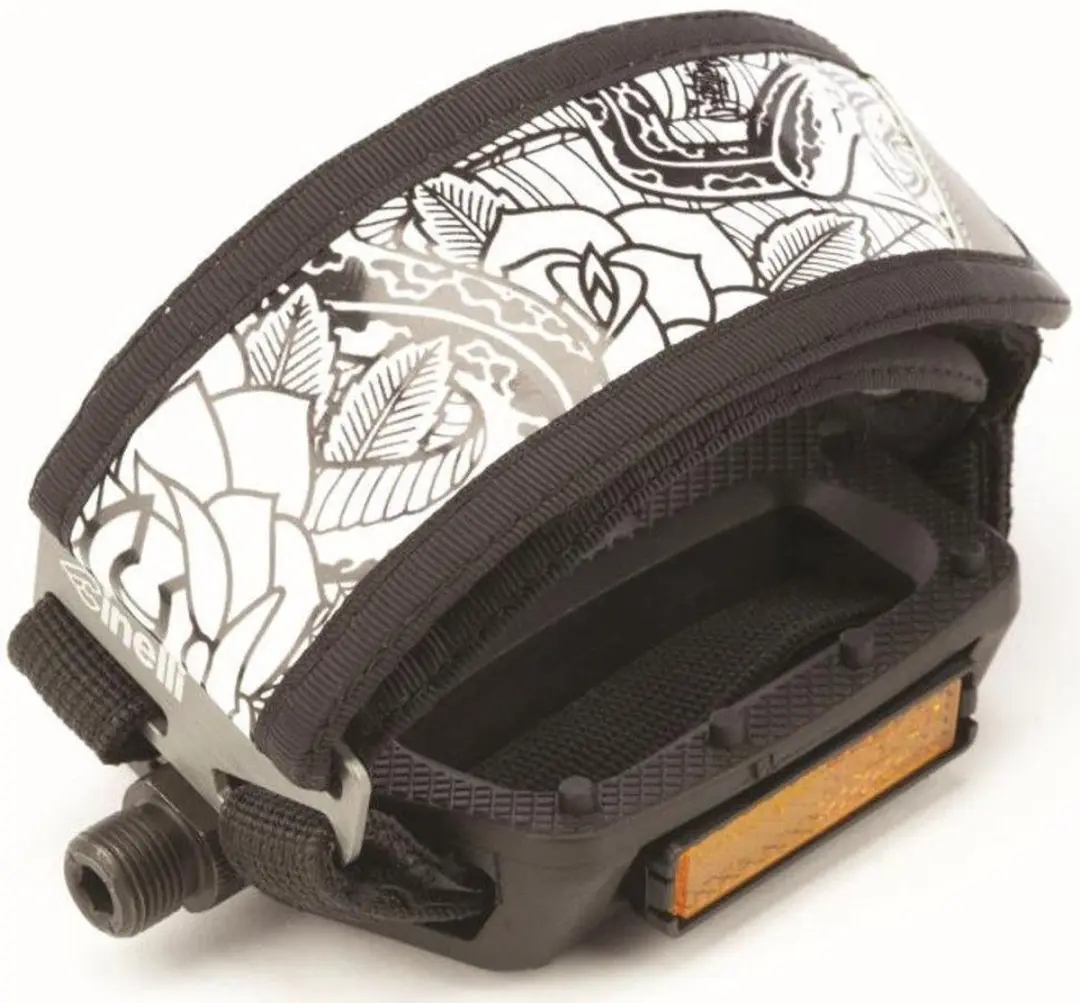 Cinelli Kinks Straps Mike Giant Pedaalriemen - Zwart/Wit - afbeelding 3 van 6