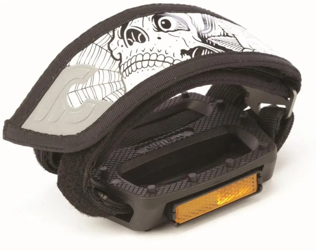 Cinelli Kinks Straps Mike Giant Pedaalriemen - Zwart/Wit - afbeelding 2 van 6