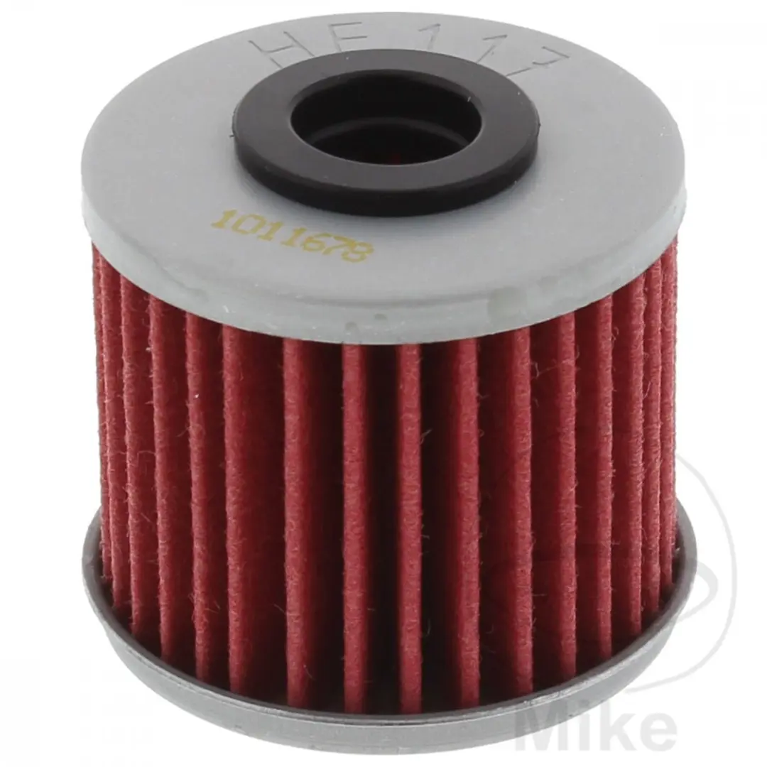 HifloFiltro HF117 Oliefilter - Scooter Honda 750 X-Adv 2017-2025 - Rood/Zilver/Zwart