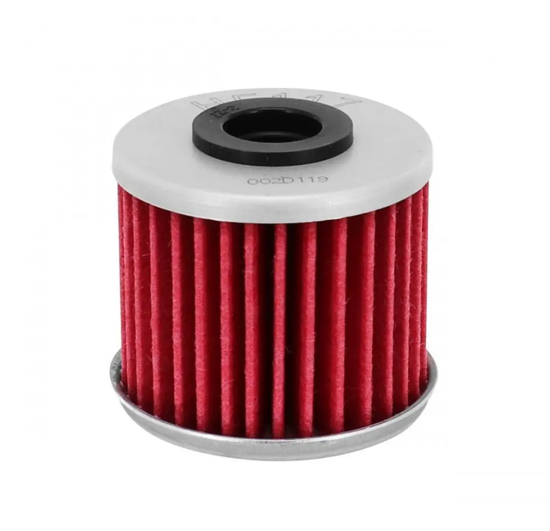 HifloFiltro HF117 Oliefilter - Scooter Honda 750 X-Adv 2017-2025 - Rood/Zilver/Zwart