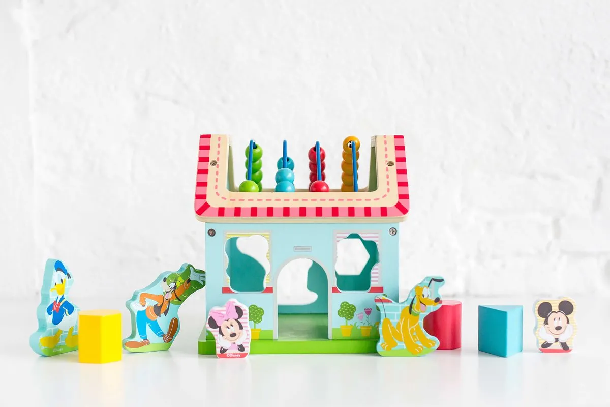 Disney Mickey Mouse Houten Speelhuisje TY050 - Multicolor - afbeelding 4 van 6