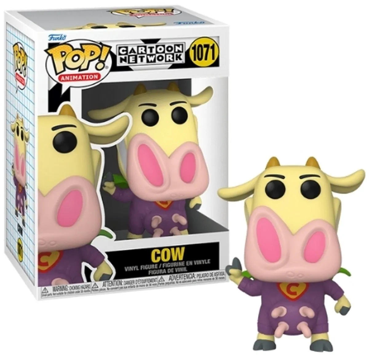 Funko POP! Cow And Chicken Verzamelfiguur - 9cm - Multicolours - afbeelding 5 van 5