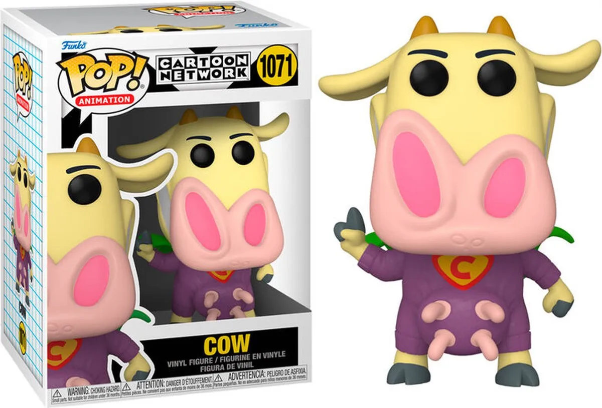 Funko POP! Cow And Chicken Verzamelfiguur - 9cm - Multicolours - afbeelding 3 van 5