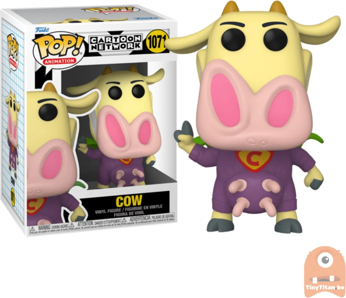 Funko POP! Cow And Chicken Verzamelfiguur - 9cm - Multicolours - afbeelding 4 van 5