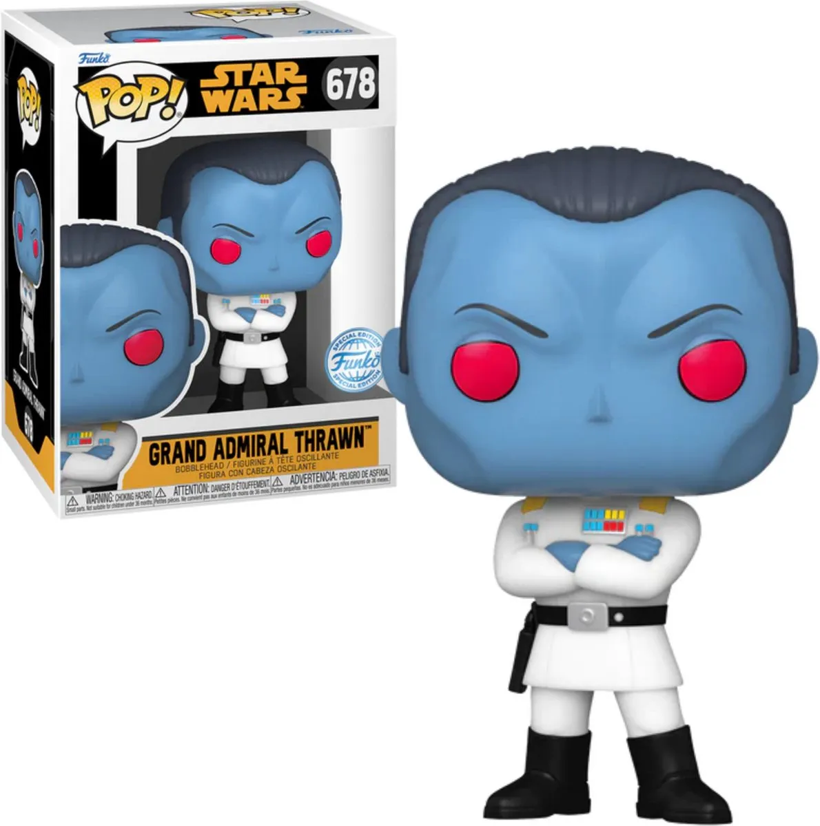 Funko Pop! Star Wars Grand Admiral Thrawn Exclusief - 678