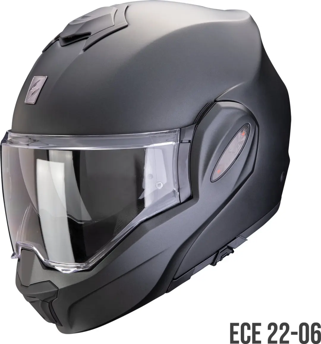 Scorpion EXO-TECH EVO PRO SOLID Matt Pearl Black