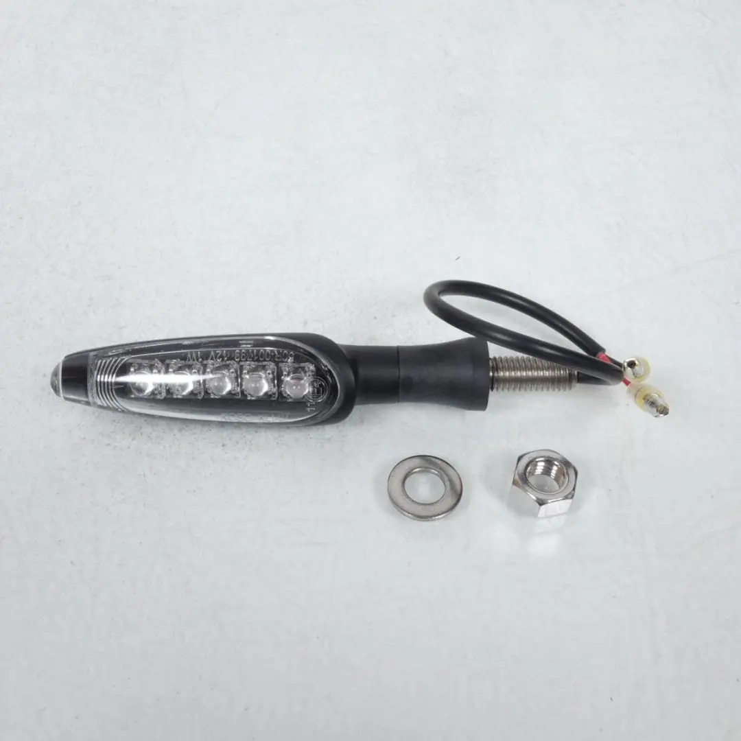 KOSO Unlimited HE015KI0 LED Knipperlicht - Scooter/Moto - Mat Zwart