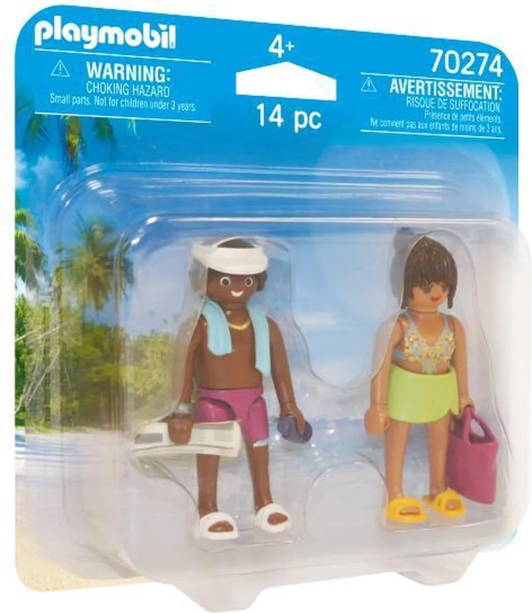 Playmobil Duo Pack Koppel Vakantiegangers 70274