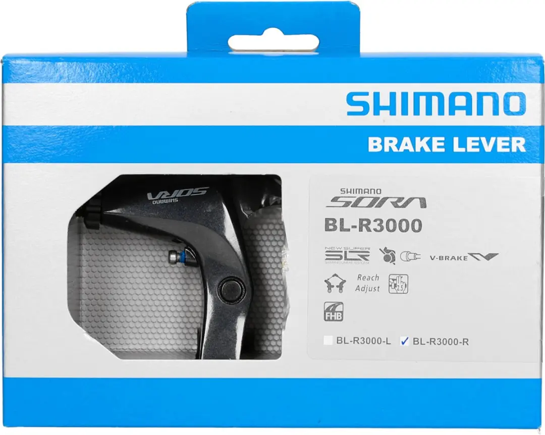 Shimano Sora BL-R3000 Remhendel Rechts - Zwart - afbeelding 2 van 4