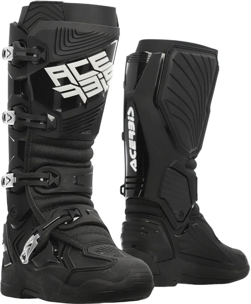 Acerbis Whoops Zwart Witte Crosslaarzen