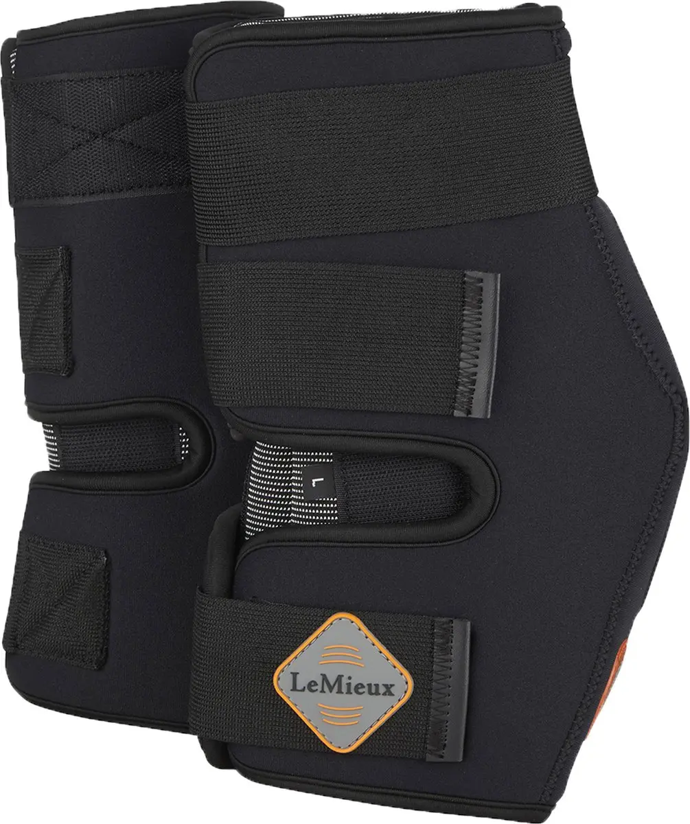 Lemieux Magno Pastern Wrap Hakbeschermers - 2 Stuks - Zwart