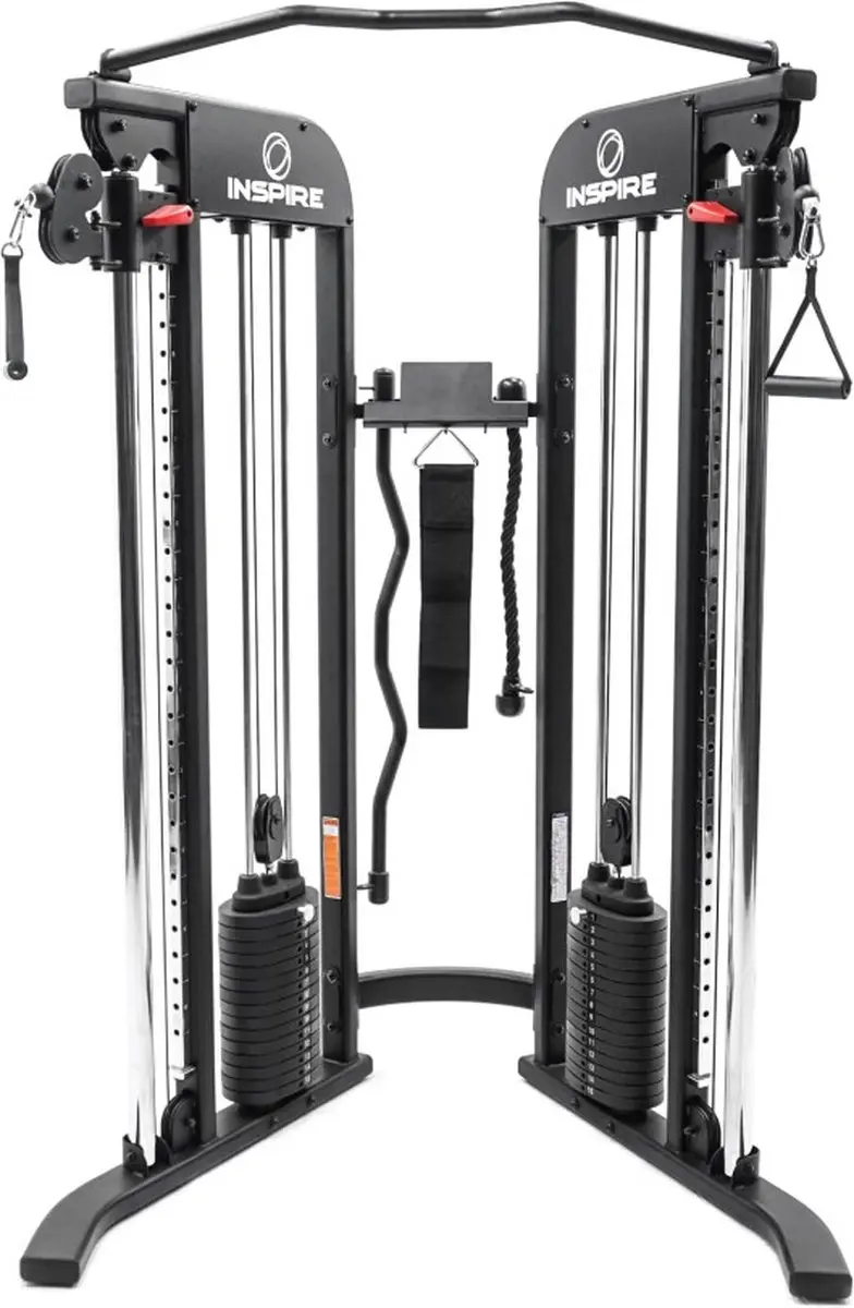 Inspire FTX Functional Trainer - 75kg Gewichtenstapels - Zwart