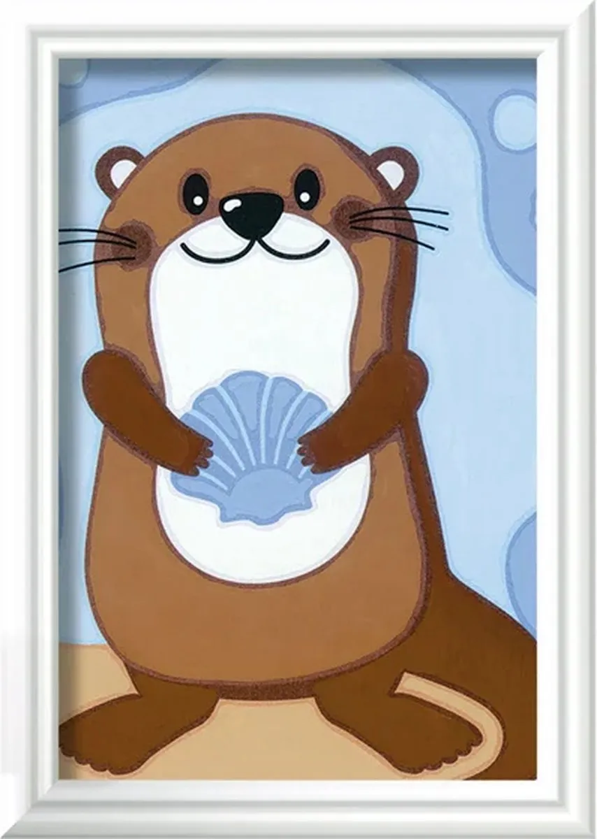 Ravensburger Schilderen op Nummer Otter - Multicolor