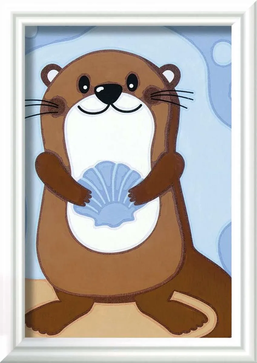 Ravensburger Schilderen op Nummer Otter - Multicolor