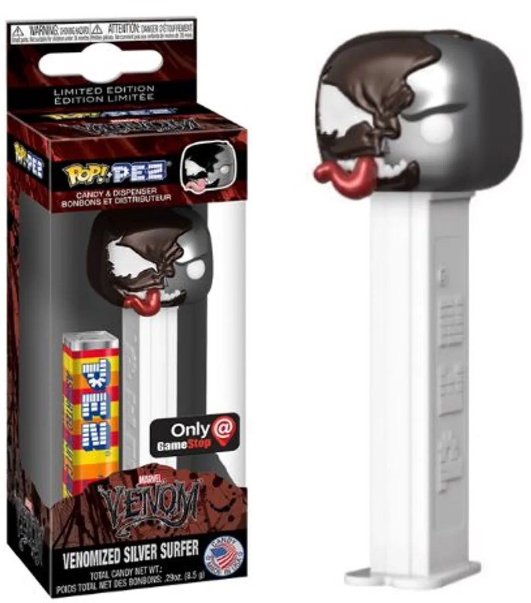 Funko Pop! PEZ Venomized Silver Surfer