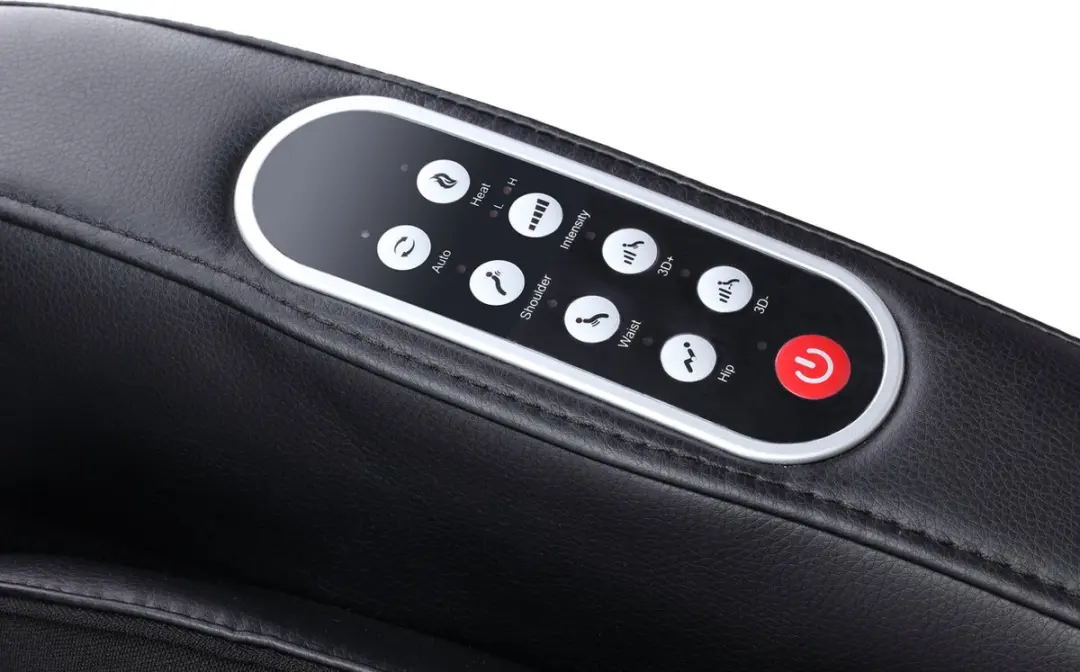 NRG Wellness Excellent Massagestoel - 3D Kuit/Hoofd - 3 Programma's - Zwart - afbeelding 3 van 6