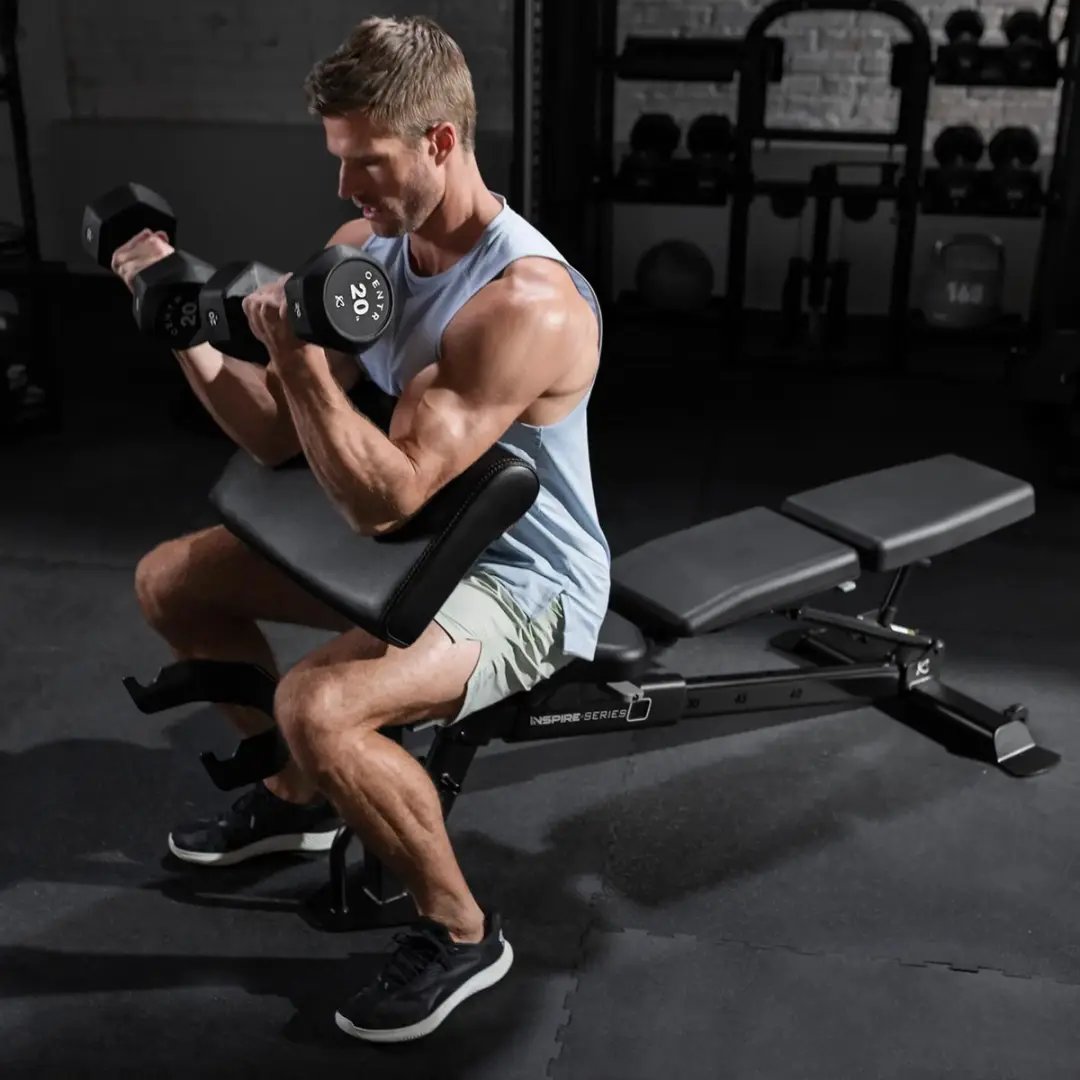 Inspire Series FID7 PRO Verstelbare Trainingsbank - Zwart