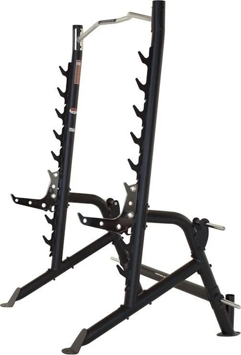 Inspire Squat Rack met Optrekstang - Zwart