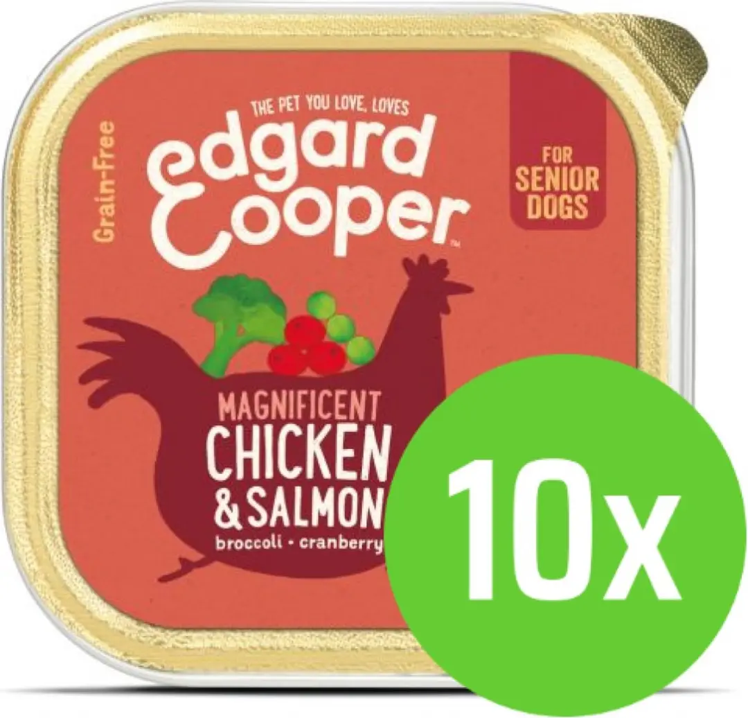 Edgard & Cooper Senior Chicken & Salmon 150 gram