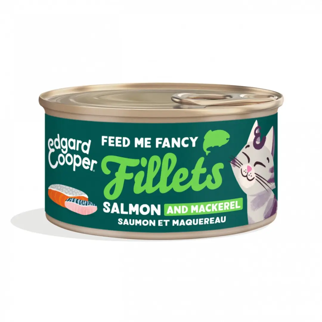Edgard & Cooper Kattenvoer Fillets Zalm & Makreel