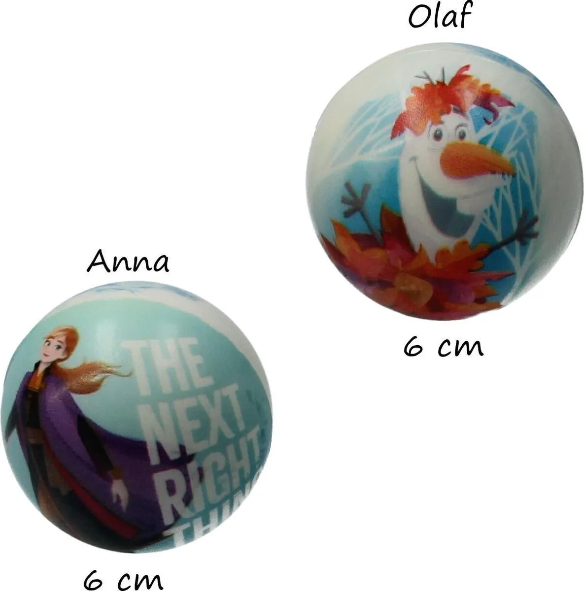 Disney Frozen Anti-Stressbal - 4 Stuks - Multi Color - afbeelding 6 van 6