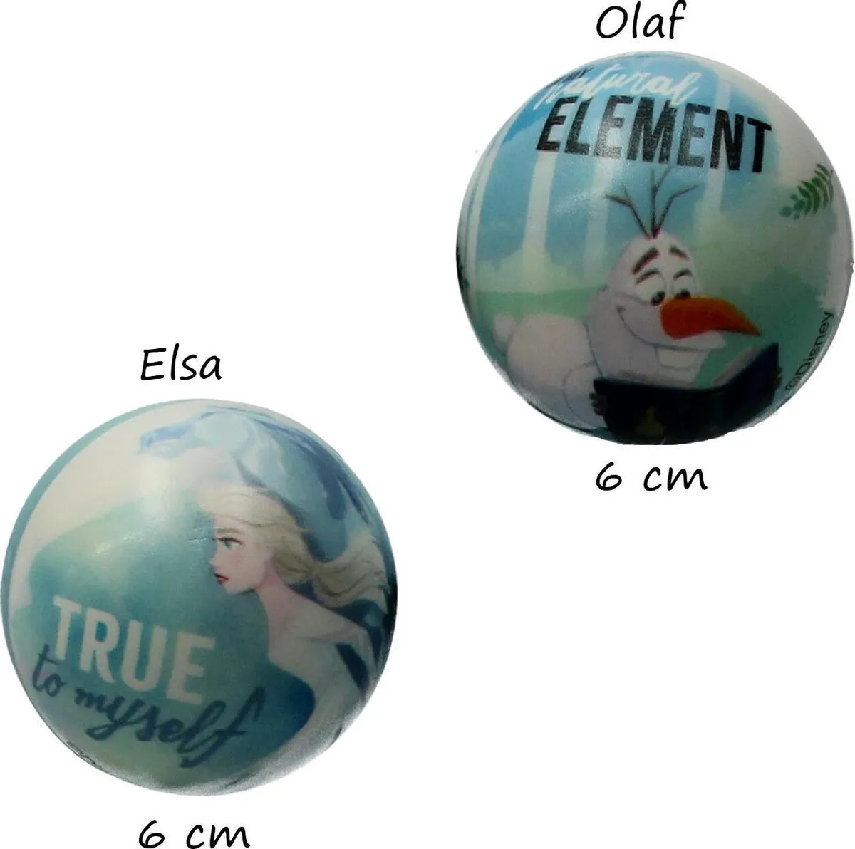 Disney Frozen Anti-Stressbal - 4 Stuks - Multi Color