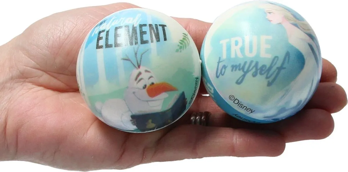 Disney Frozen Anti-Stressbal - 4 Stuks - Multi Color