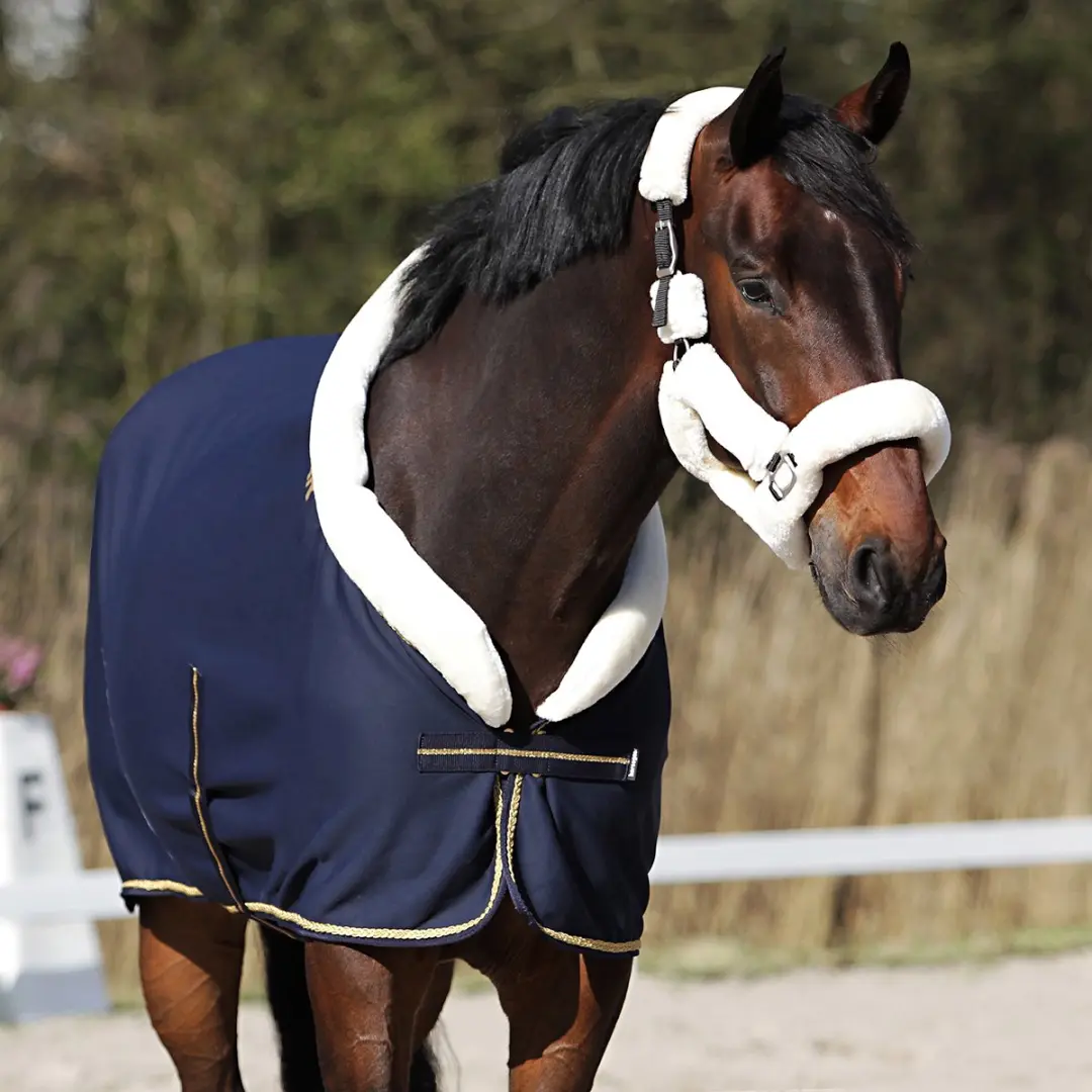 Horsegear Lyx Zweetdeken 155/205 - Donkerblauw