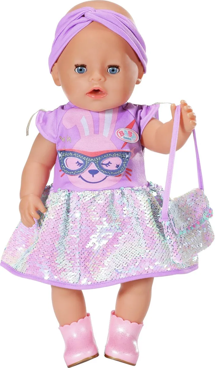 Baby Born Deluxe Happy Birthday Outfit 43cm - Multicolor - afbeelding 6 van 6
