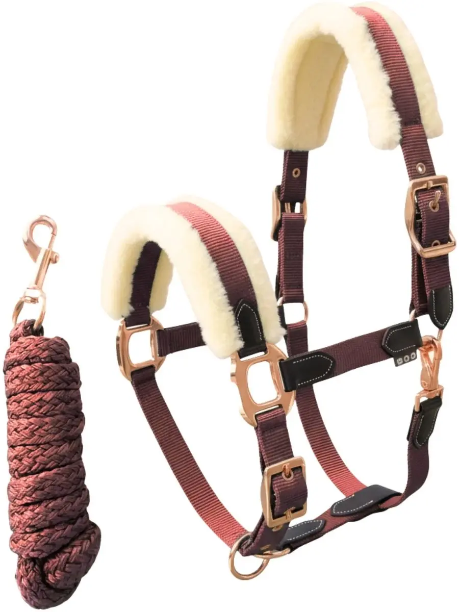 Pagony Acapulco Halsterset Cob Roze