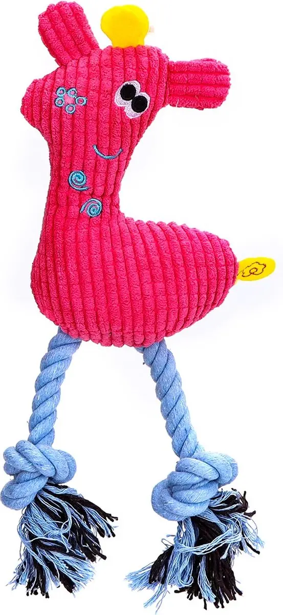 Nobleza Hondenknuffel met Touw en Piep