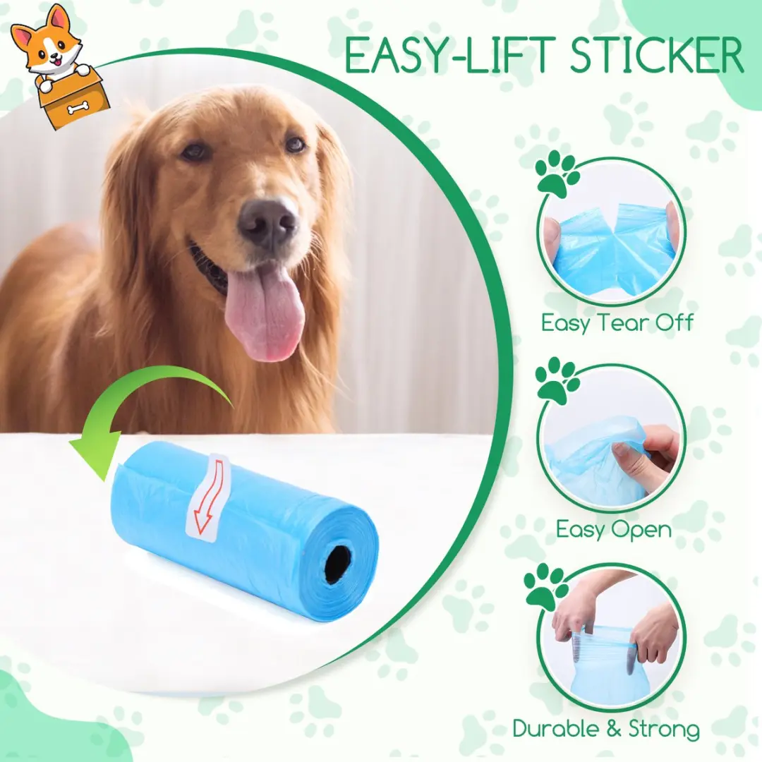 Nobleza Poepzakjes Hond - 300 Stuks - 20 Rollen - Kleurenmix