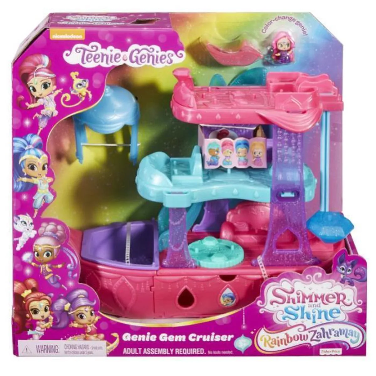 Fisher Price Shimmer & Shine Teenie Genies Boot - Multi Color