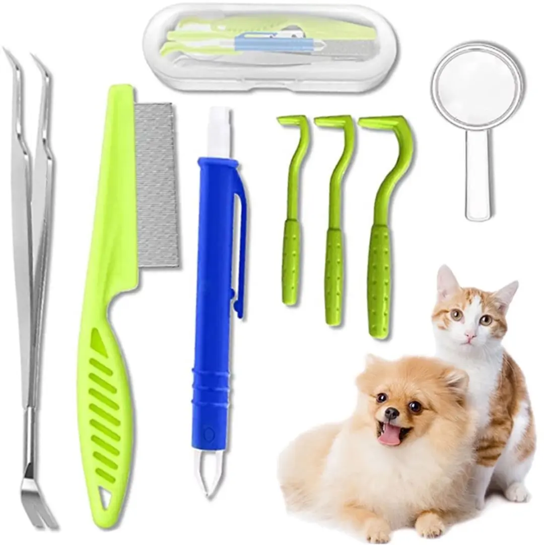 Pecco Tekenverwijder Set - 7-delig - Hond & Kat - afbeelding 6 van 6