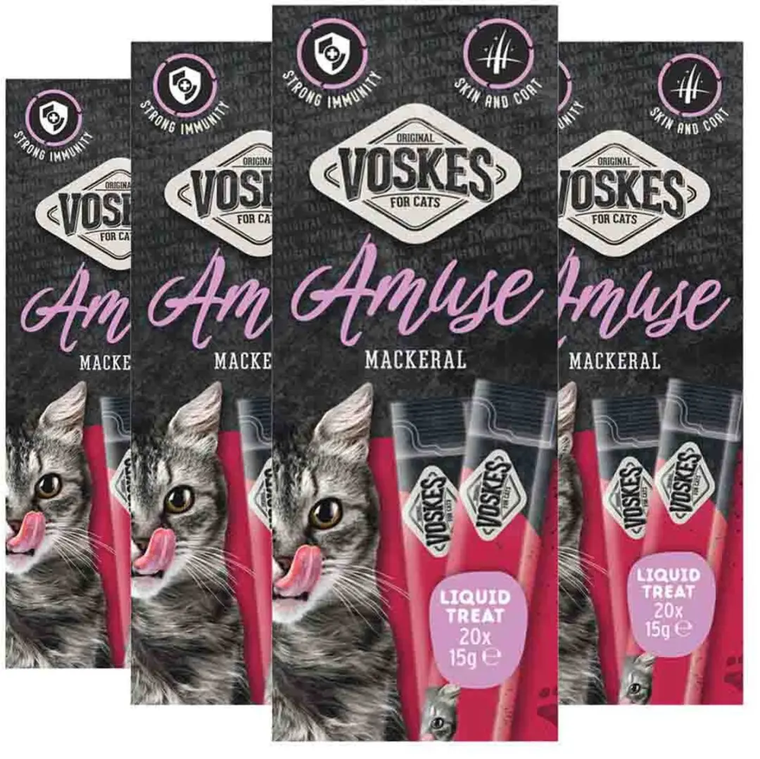 Voskes Kattensnack Liquid Treat Makreel
