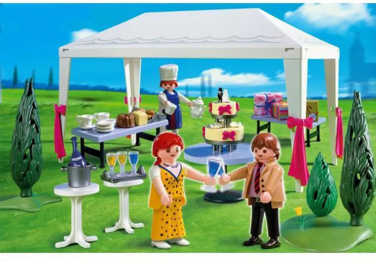 Playmobil Partytent met Gasten 4308