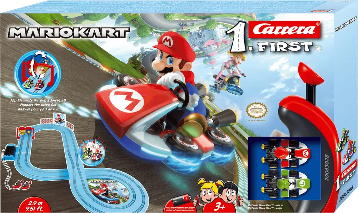 Carrera FIRST Racebaan CAR20063028 Mario Kart - Multi