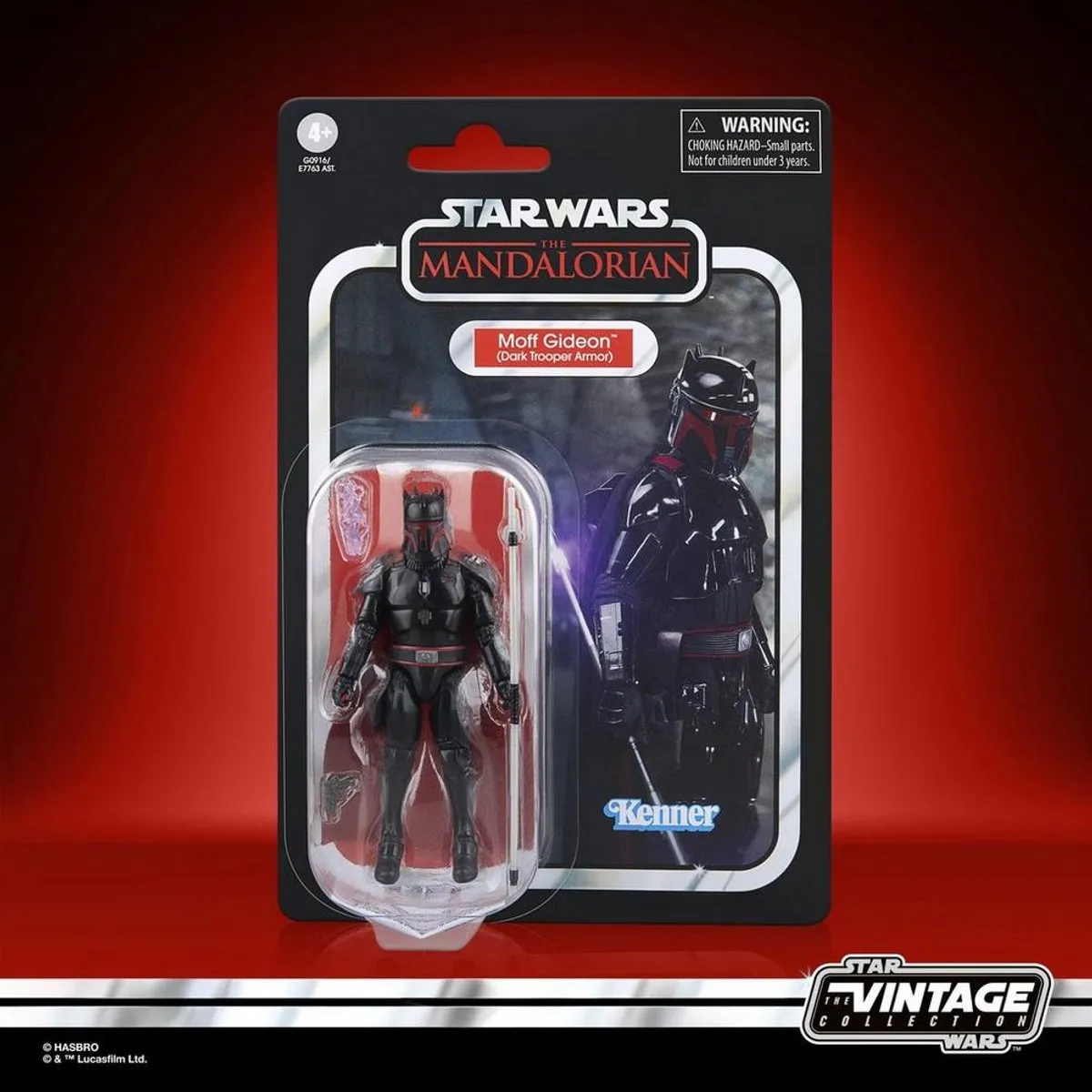 Hasbro Star Wars Moff Gideon Vintage Collection Action Figuur 10cm - HASG0916 - Multicolor