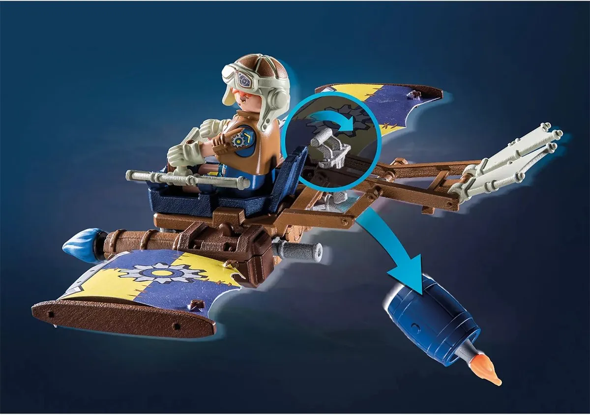 Playmobil Novelmore Dario's Zweefvliegtuig 71211