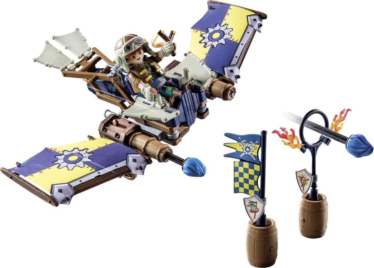 Playmobil Novelmore Dario's Zweefvliegtuig 71211