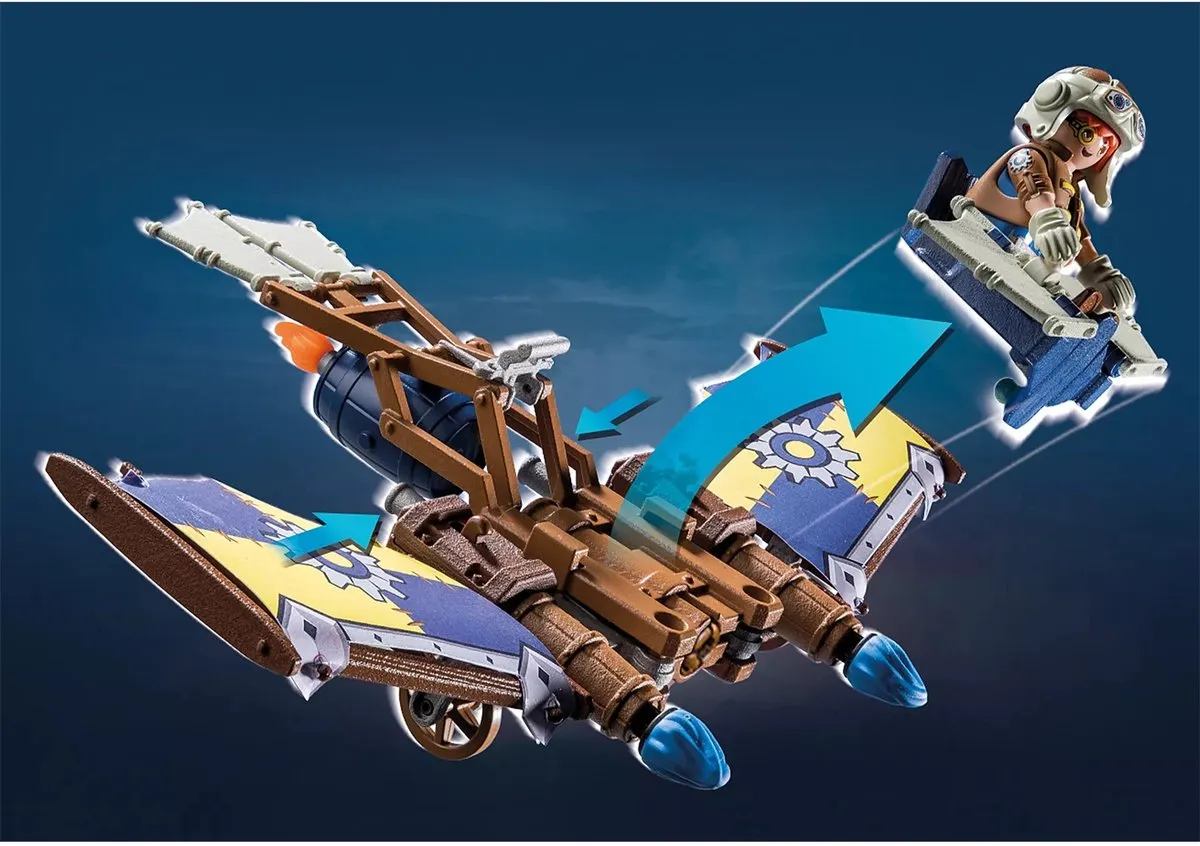 Playmobil Novelmore Dario's Zweefvliegtuig 71211