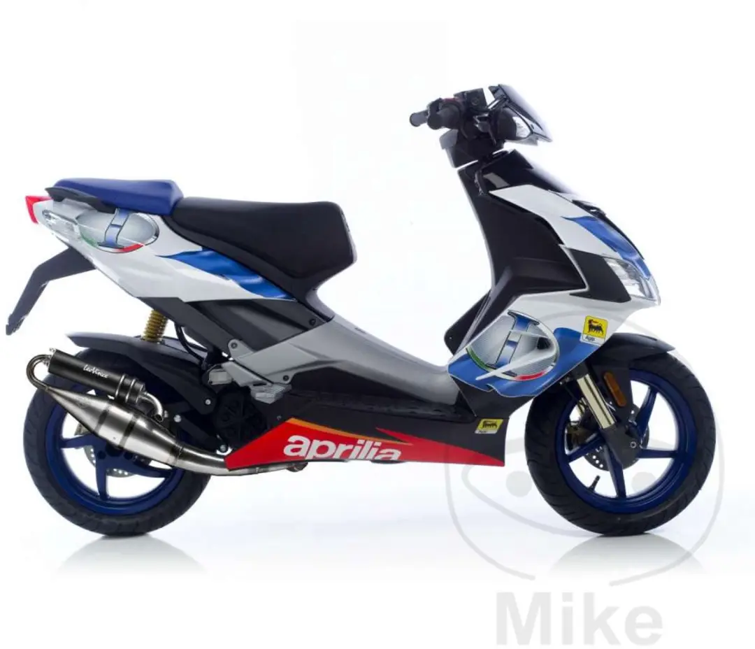 Uitlaat Leovince Hand made TT Black Edition Aprilia SR (Piaggio motor, Gilera Ru