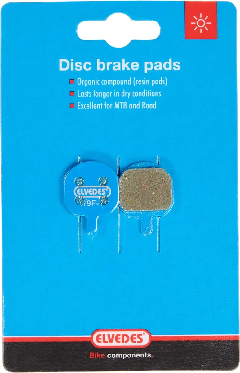 Elvedes Hayes Solo 6862 Hydraulische Schijfremblokkenset - Blauw - afbeelding 4 van 6