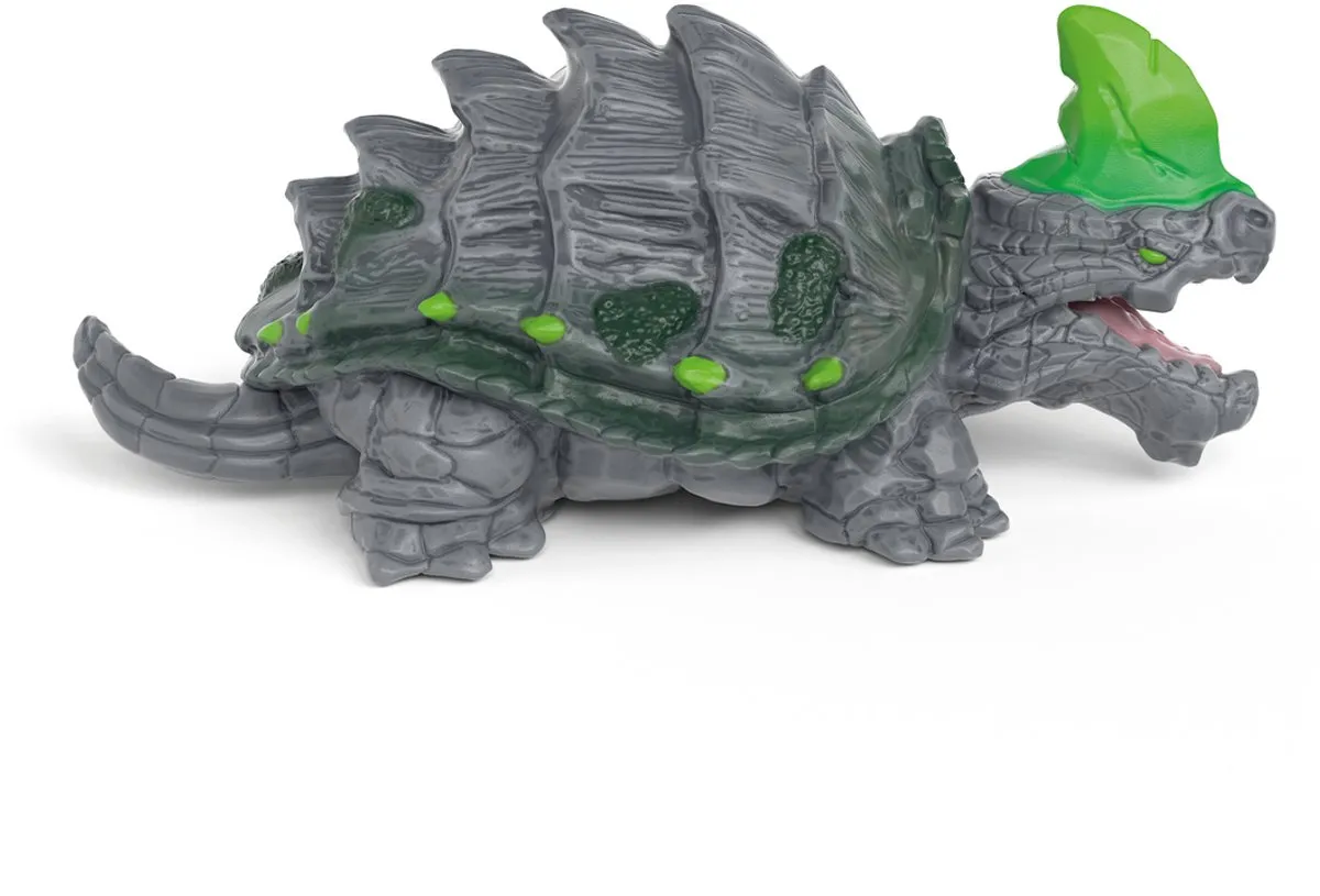 Schleich Eldrador Creatures Steenschildpad 70839 - Grijs/groen