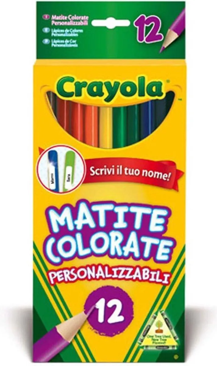 Crayola 12 Kleurpotloden Multicolor