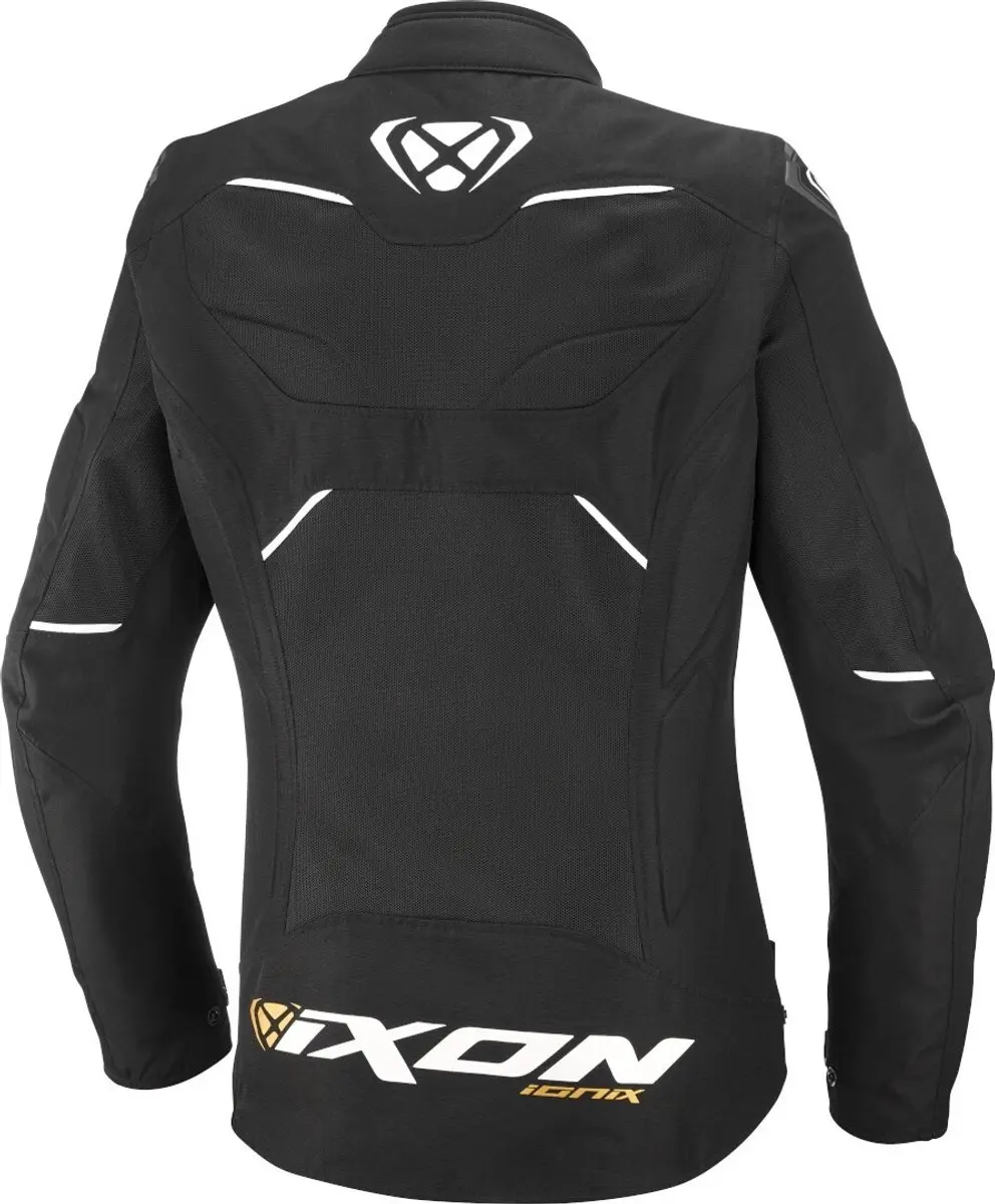 IXON Ionix Lady Motorjas - Zwart/Wit - M